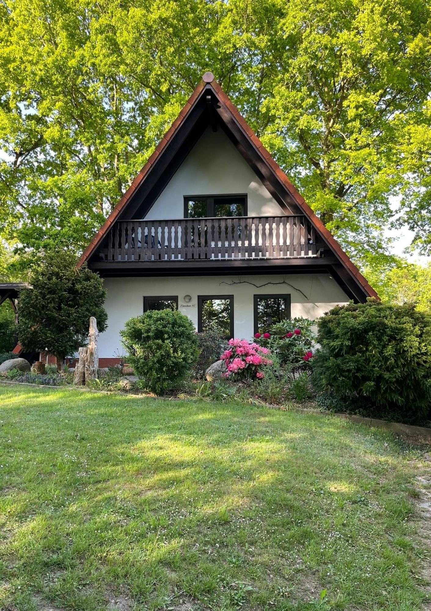 Finnhaeuser Am Vogelpark - Haus Hanni Marlow Exterior foto